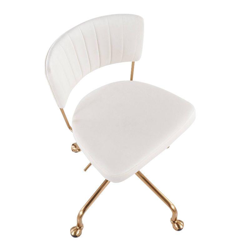 Emmy Gilded Desk Chair