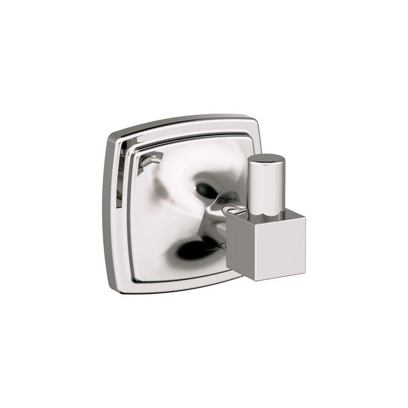 Amerock Stature Polished Nickel Single Prong Robe Hook BH36090PN