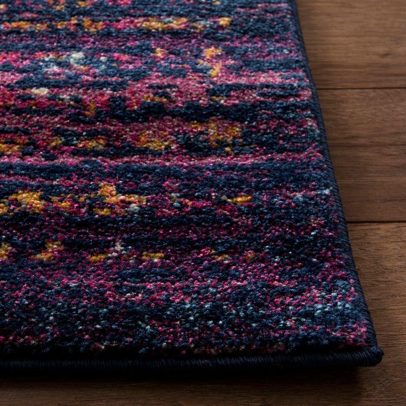 Evoke EVK275 Power Loomed Indoor Area Rug - Blue/Fuchsia - 9'x12' - Safavieh