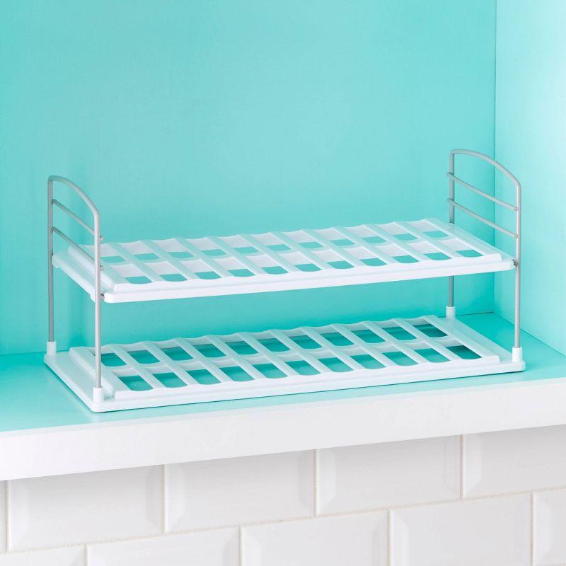 YouCopia® YouCopia UpSpace Water Bottle and Travel Mug Organizer, 2-Shelf