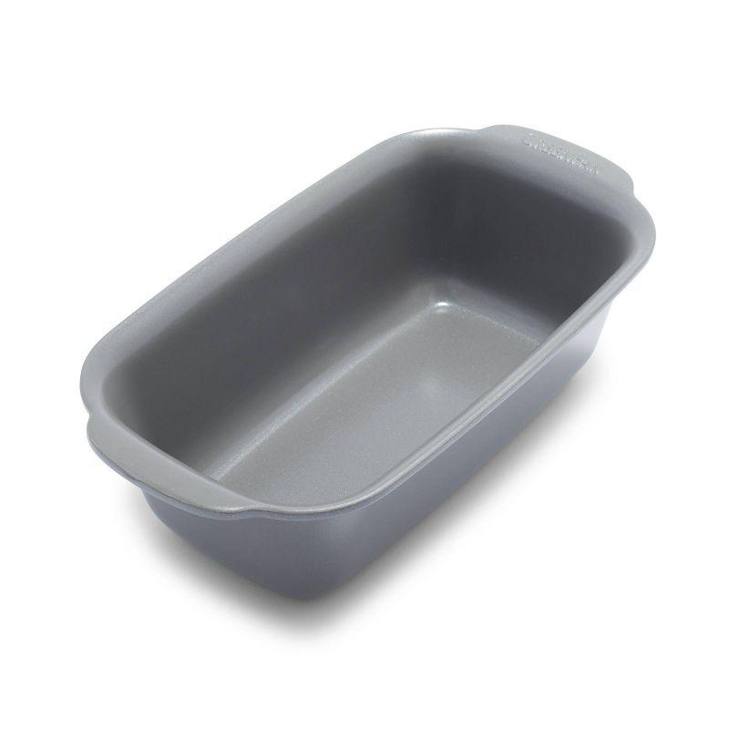 Gray Aluminum Nonstick Loaf Pan for Bread and More