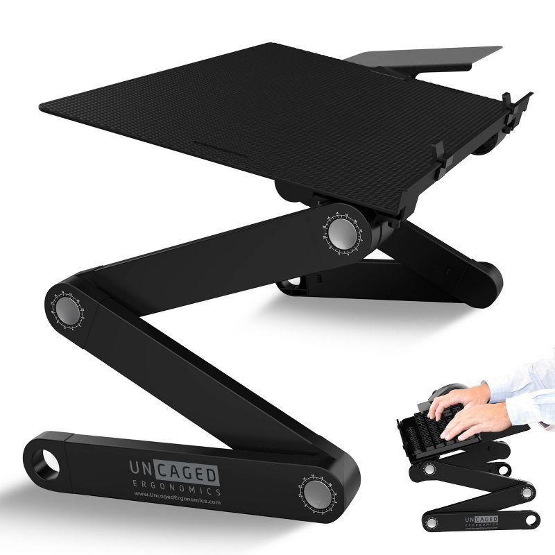 Workez Adjustable Height & Tilt Keyboard Stand - Uncaged Ergonomic