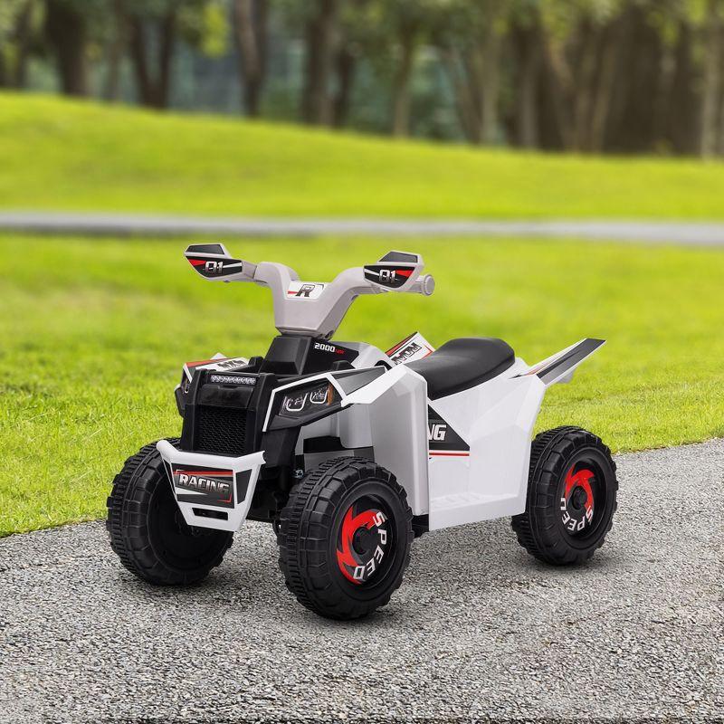 Kids ATV Quad Car, 6V Four-Wheeler w/ Forward Backward