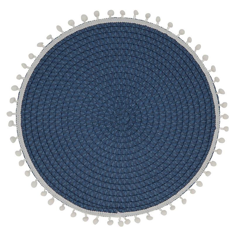 Saro Lifestyle Pom Pom Placemat