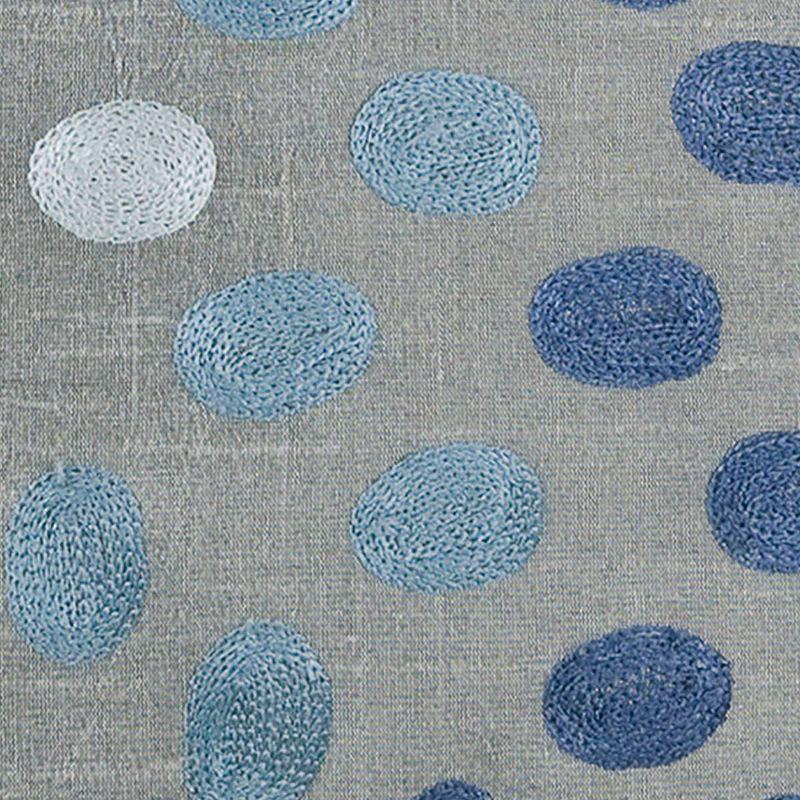 Throw Pillow with Embroidered Details