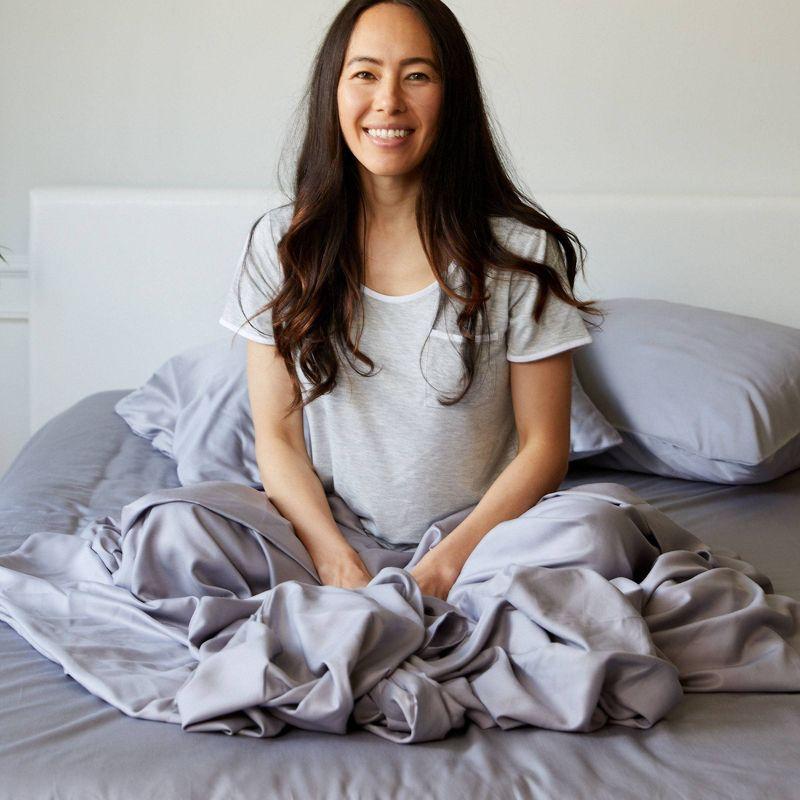 BedVoyage Luxury 100% viscose from Bamboo Cooling Bed Sheet Set