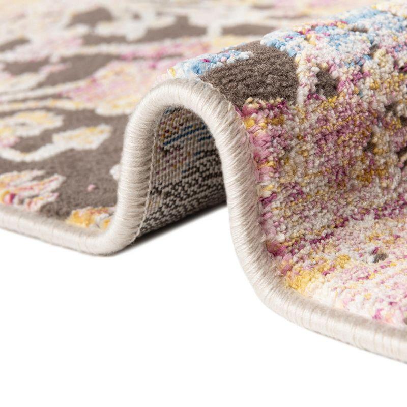 Unique Loom Deepa Collection Area Rug - Arte (3' 3" x 5' Rectangle Multi/Ivory)