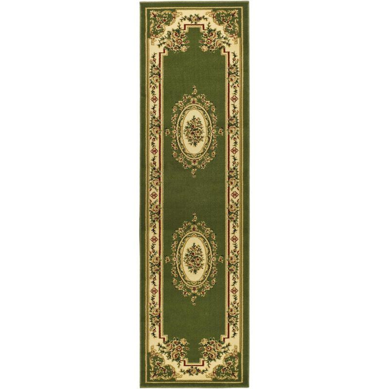Lyndhurst LNH218 Power Loomed Accent Rug - Sage/Ivory - 2'3"x4' - Safavieh