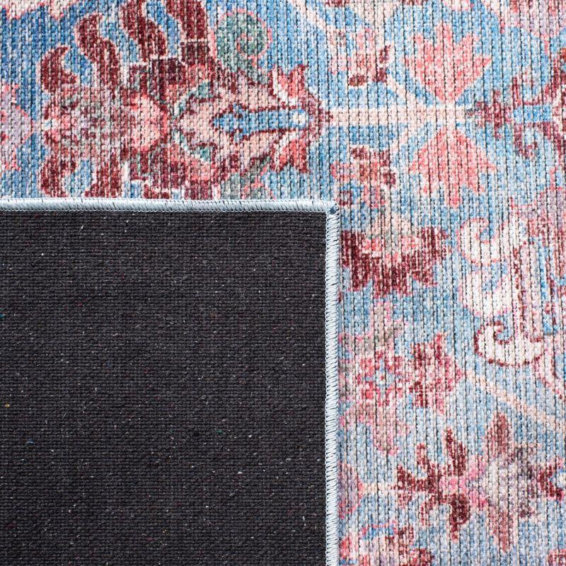 Mistana™ Chartier Oriental Blue/Rust Area Rug