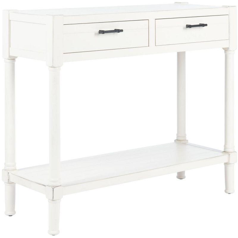 Filbert 2 Drawer Console Table - CNS5716A - Off-White - Safavieh