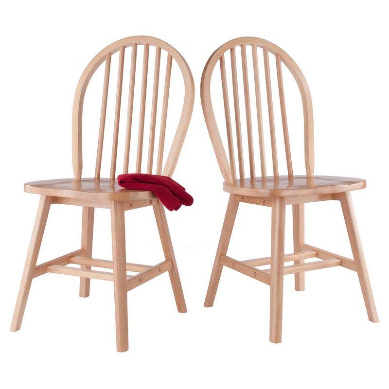 2pc Windsor Chair Set - Winsome