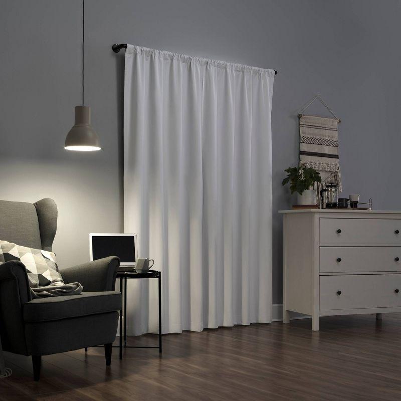 Sun Zero Blackout Cyrus Thermal Back Tab Curtain Panel