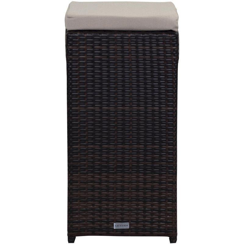 Sanders Bar Set - Indoor/Outdoor - PAT2502 - Brown/Sand - Safavieh