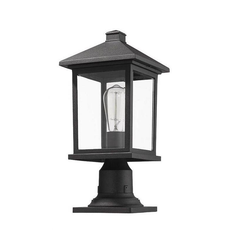 Z-Lite Portland 1 - Light Lantern in  Oil Rubbed Bronze