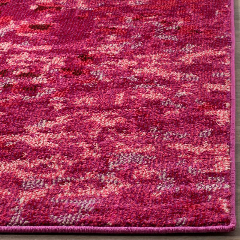 Monaco MNC225 Power Loomed Indoor Area Rug - Fuchsia - 8'x11' - Safavieh