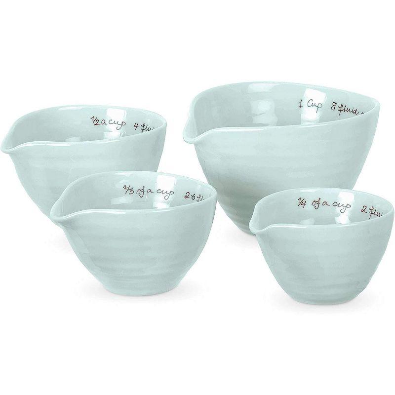 Portmeirion Portmeirion Sophie Conran Celadon Measuring Cups 5.5" (Set of 4)