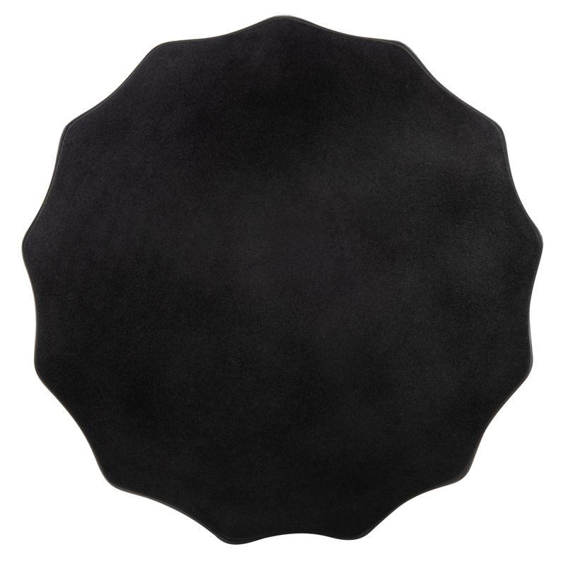 Jaslyn Accent Stool - Indoor/Outdoor - VNN1010 - Black - Safavieh