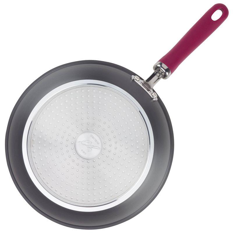 Rachael Ray Rachael Ray Create Delicious Hard Anodized Nonstick Cookware Induction Pots and Pans Set, 11 Piece