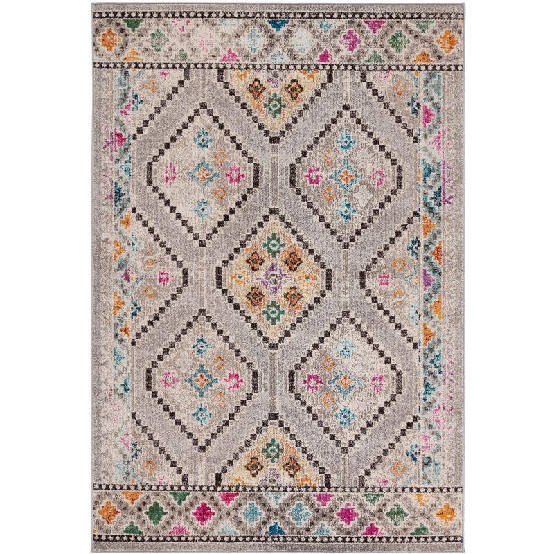 Madison MAD481 Power Loomed Area Rug - Grey/Beige - 6'x9' - Safavieh.