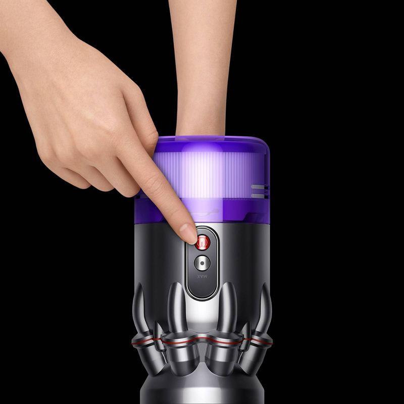 Dyson Humdinger Handheld Vacuum: Cordless Silver Dustbuster, Multi-Surface, 2 Speeds, Lithium Battery, 2.2 lbs