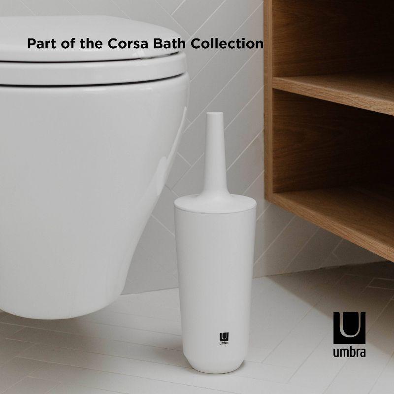 Umbra Corsa Melamine Toilet Brush And Holder