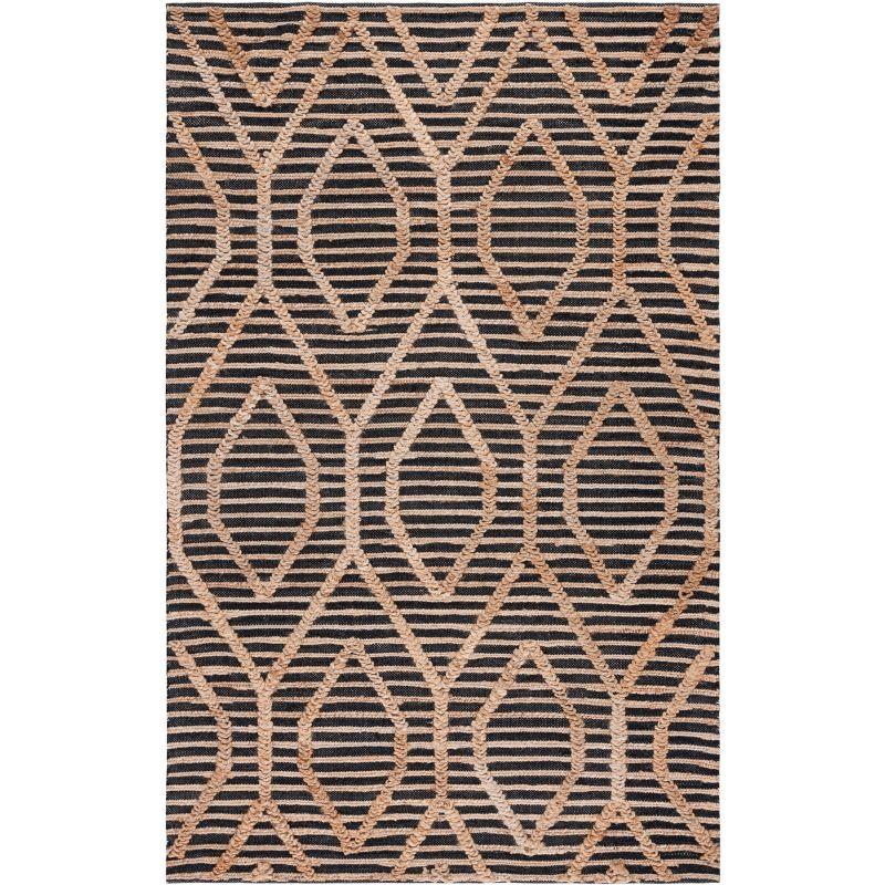 Safavieh Natural Fiber Flat Weave Jute And Cotton Geometric Rug