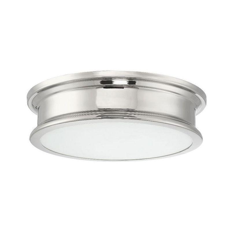 Savoy House Watkins 3 - Light Flush Mount in  Warm Brass