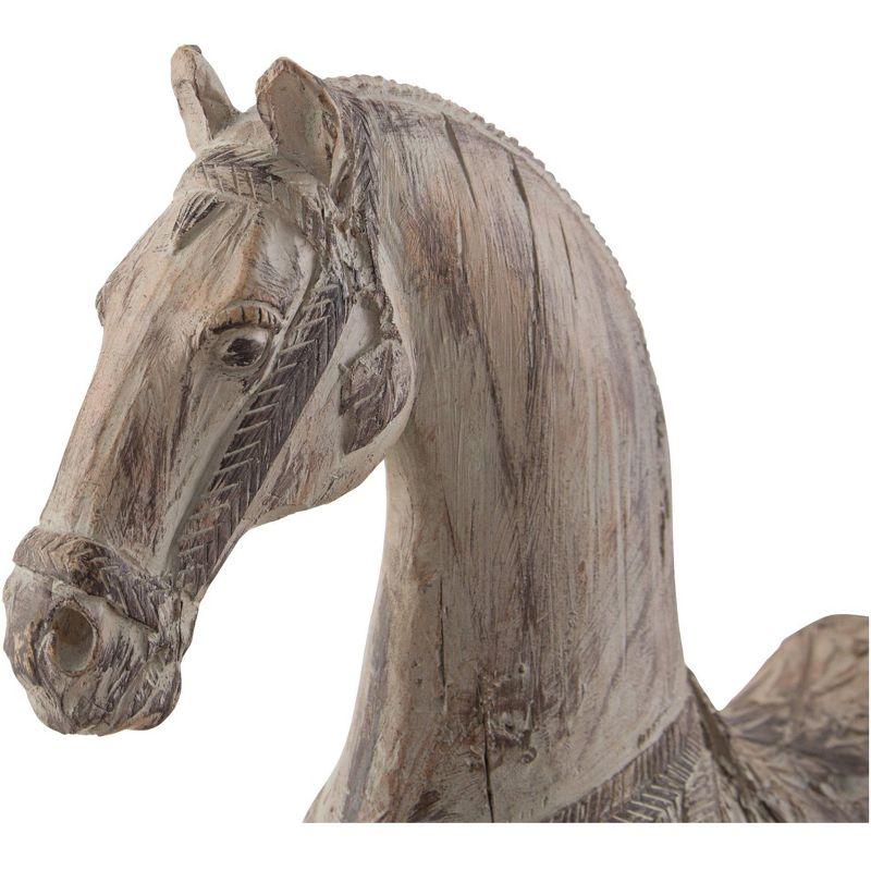 Kensington Hill Rustic Horse 15 1/4" High Statue