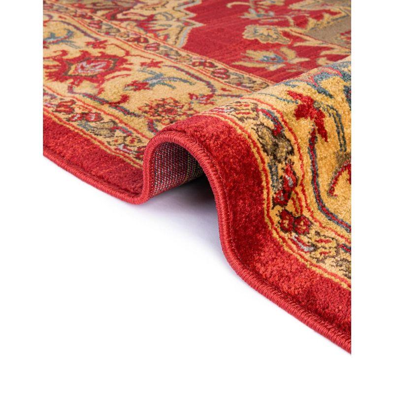 Unique Loom 8' 0 x 11' 0 Red Sahand Arsaces Area Rug