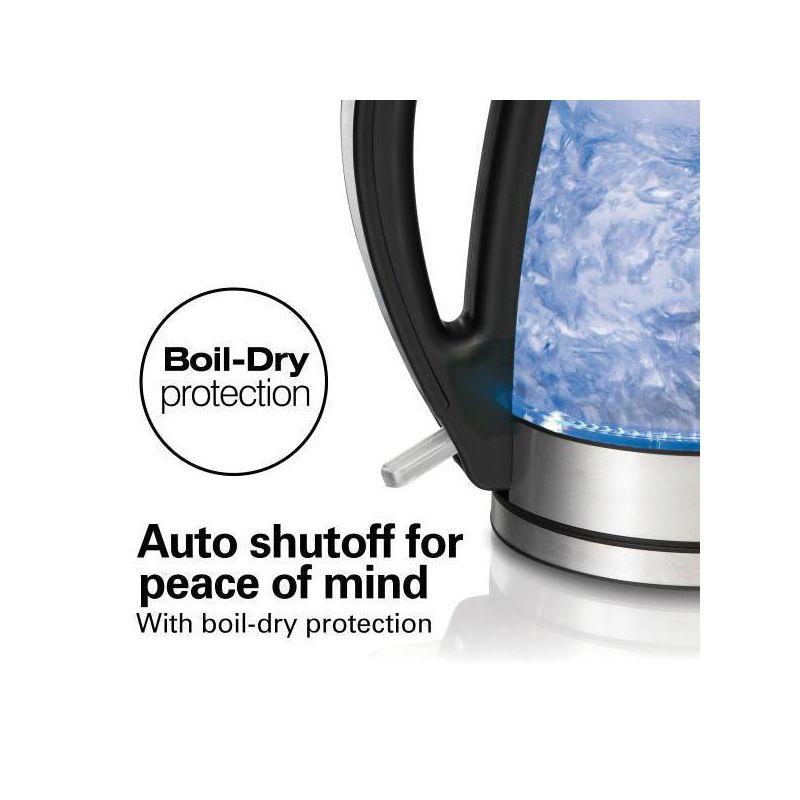 Hamilton Beach Hamilton Beach® Glass Kettle 1.7 Liter Capacity