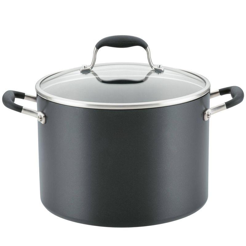 Anolon Anolon Advanced Home Hard Anodized Nonstick Stockpot With Lid, 10 Quart