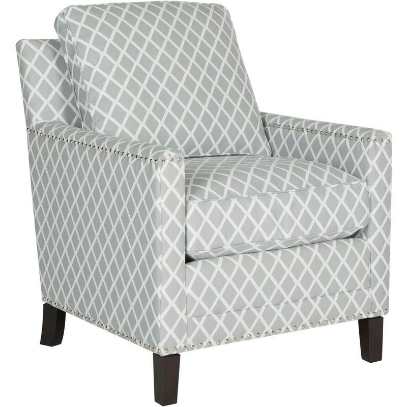 Buckler Arm Chair - MCR4613 - Grey/White - Safavieh
