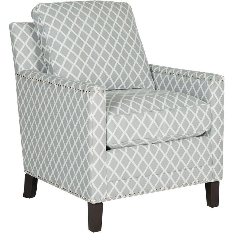 Buckler Club Chair with Nail Heads  - Safavieh