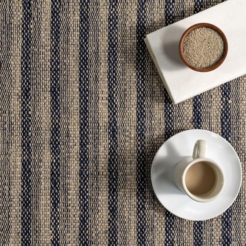 Emily Henderson x Rugs USA Lake Striped Jute Area Rug