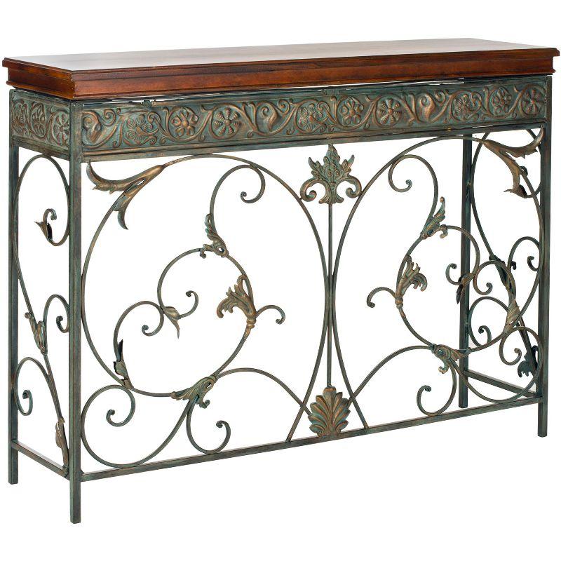 Cynthia Console Table - Brown - Safavieh