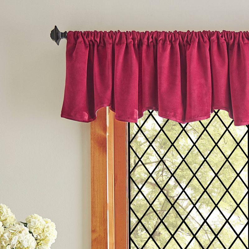 Lucca Velvet Solid Max Blackout Rod Pocket Curtain Panel
