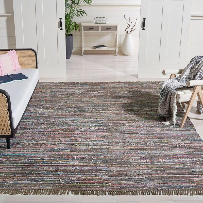 Rag Area Rug RAR121 Hand Woven Area Rug  - Safavieh