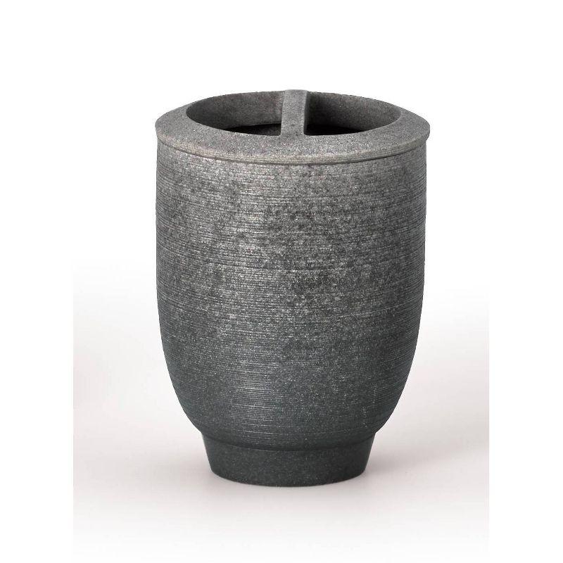 Greystone Toothbrush Holder Gray - Moda at Home