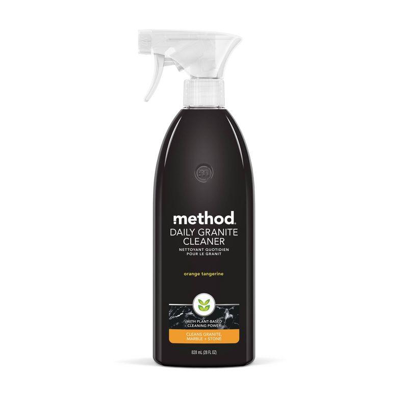 Method Orange Tangerine Daily Granite Cleaner Spray Bottle - 28 fl oz