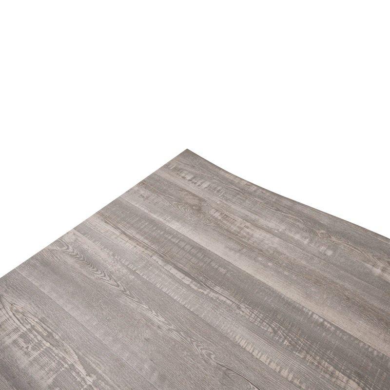 LeisureMod Ravenna Single Modern 63" Rectangular Dining Table with Wavy Edge Wood Top and Metal Legs