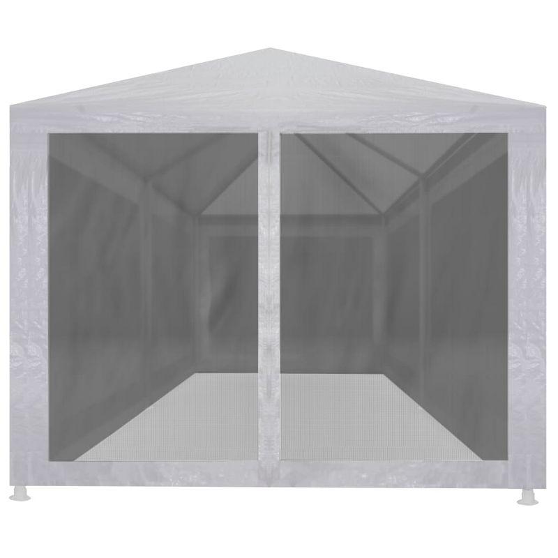 vidaXL 19.7 Ft. W x 9.8 Ft. D Steel Party Tent with 4 Mesh Sidewalls