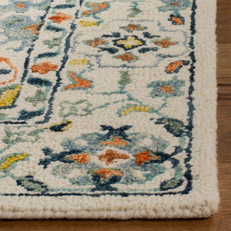 Aspen APN310 Hand Tufted Indoor Area Rug - Ivory/Blue - 6'x9' - Safavieh