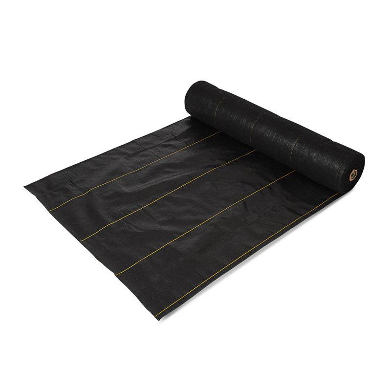 DeWitt P4 4 x 250 Feet Commercial and Home Garden Landscape Weed Block Barrier, Ideal as Fabric for Yards, Grounding Sheets, Fake Rock, or Floor Mat