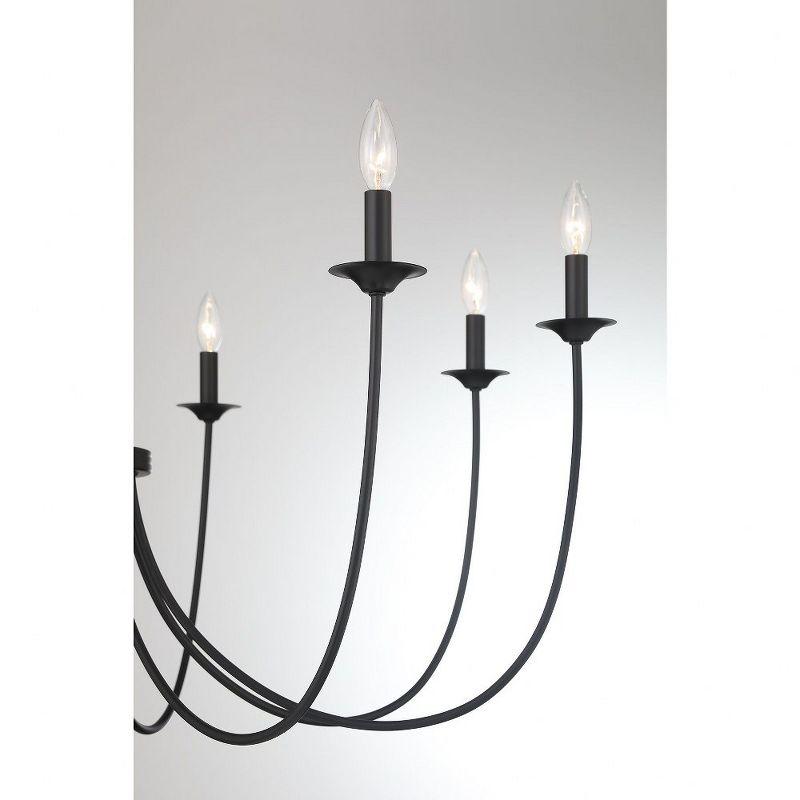 Savoy House Stonecrest 8 - Light Chandelier in  Matte Black