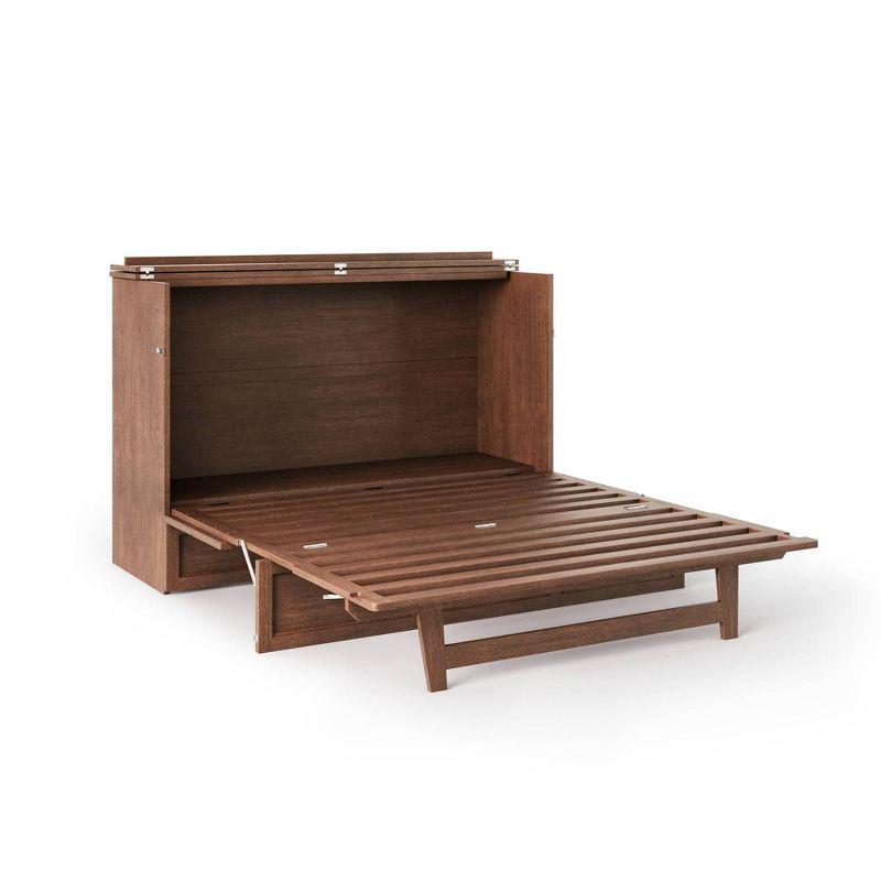 Queen Deerfield Murphy Bed Chest with Charging Station - AFI Atlantic Furniture
