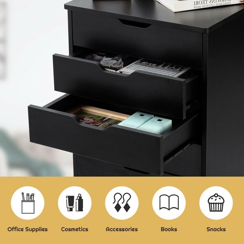 Rebrilliant Jarratt 5 Drawer Storage Drawer