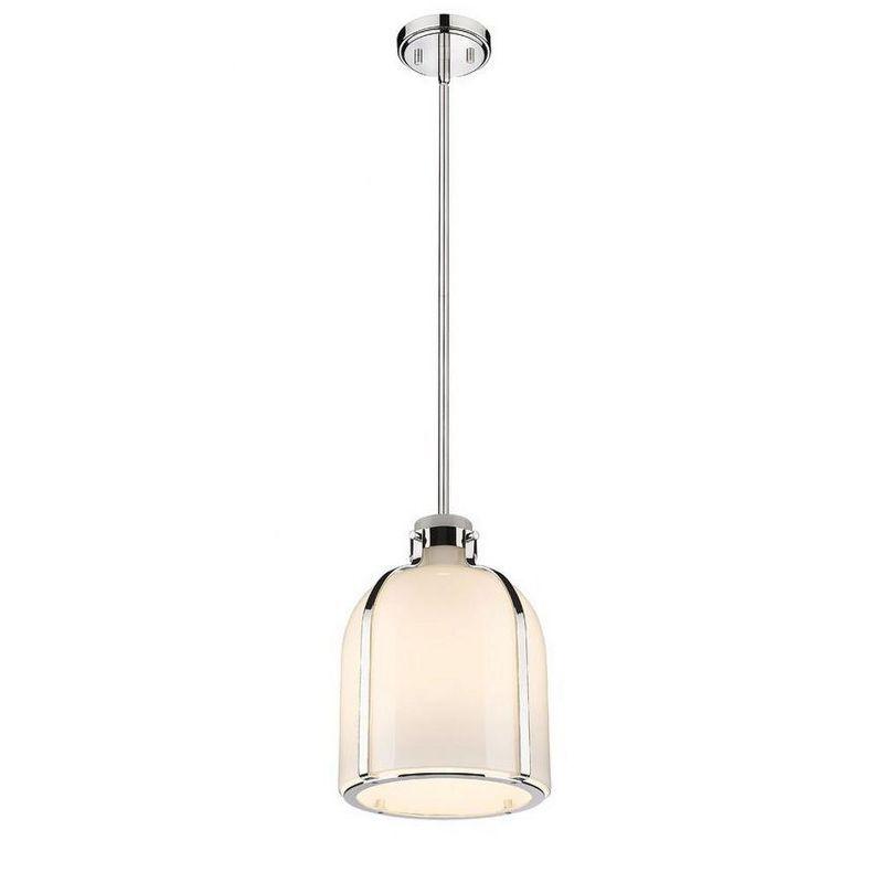 Z-Lite Pearson 1 - Light Chandelier in  Polished Nickel