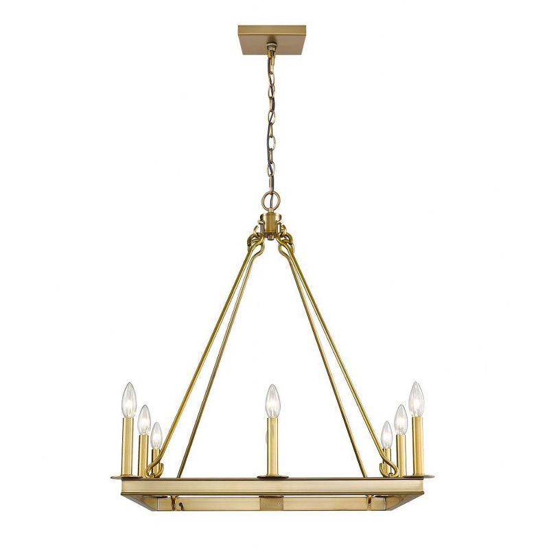 Z-Lite Barclay 8 - Light Chandelier in  Olde Brass