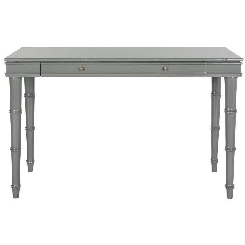 Noely  1 Drawer Writing Desk - DSK3500 - Grey - Safavieh