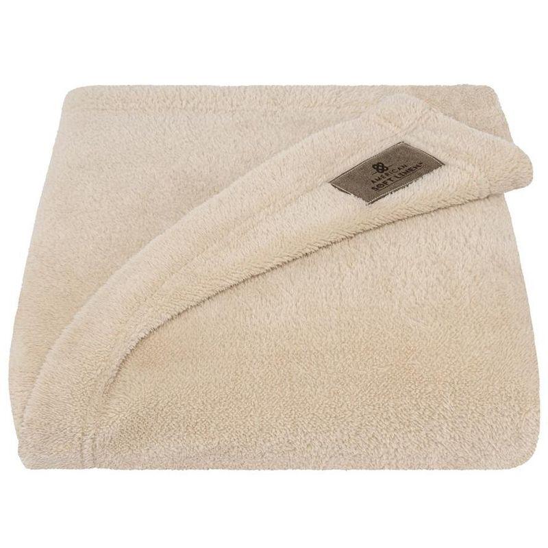 American Soft Linen Edison Knitted Throw Blanket